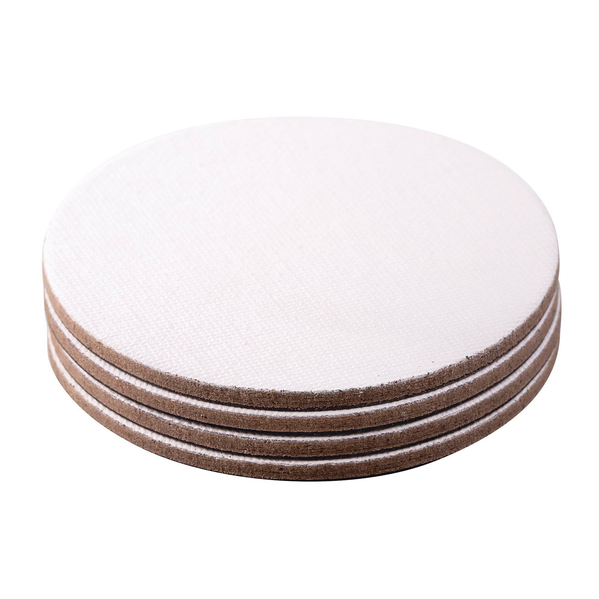Zart Magnetic Canvas Board Round 7.5cm Pack of 4-5