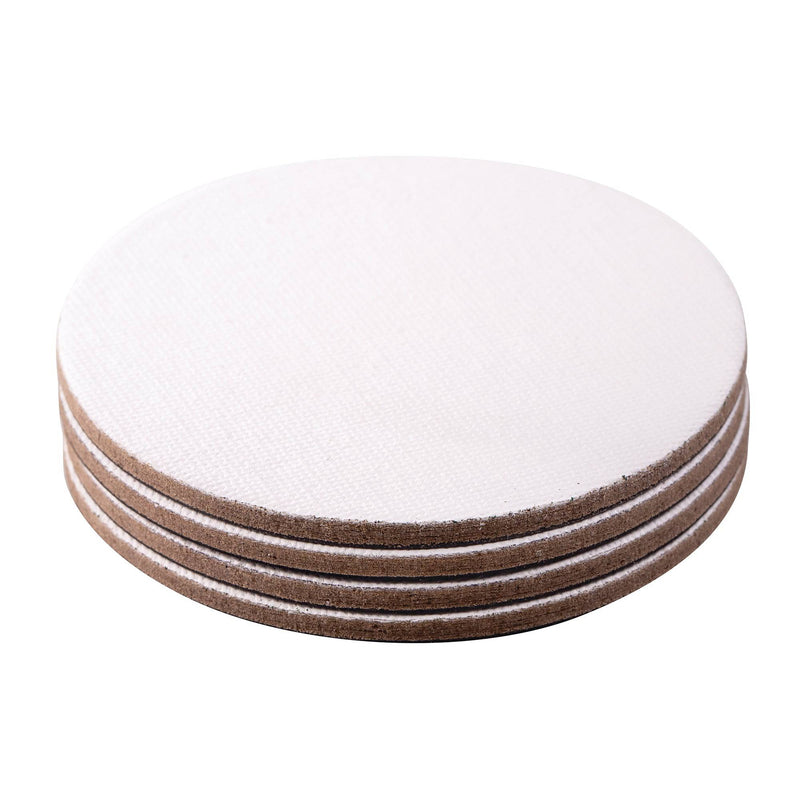 Zart Magnetic Canvas Board Round 7.5cm Pack of 4-5