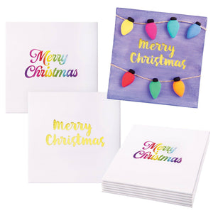 Zart DIY Foil Christmas Canvas 15 x 15cm Pack of 6