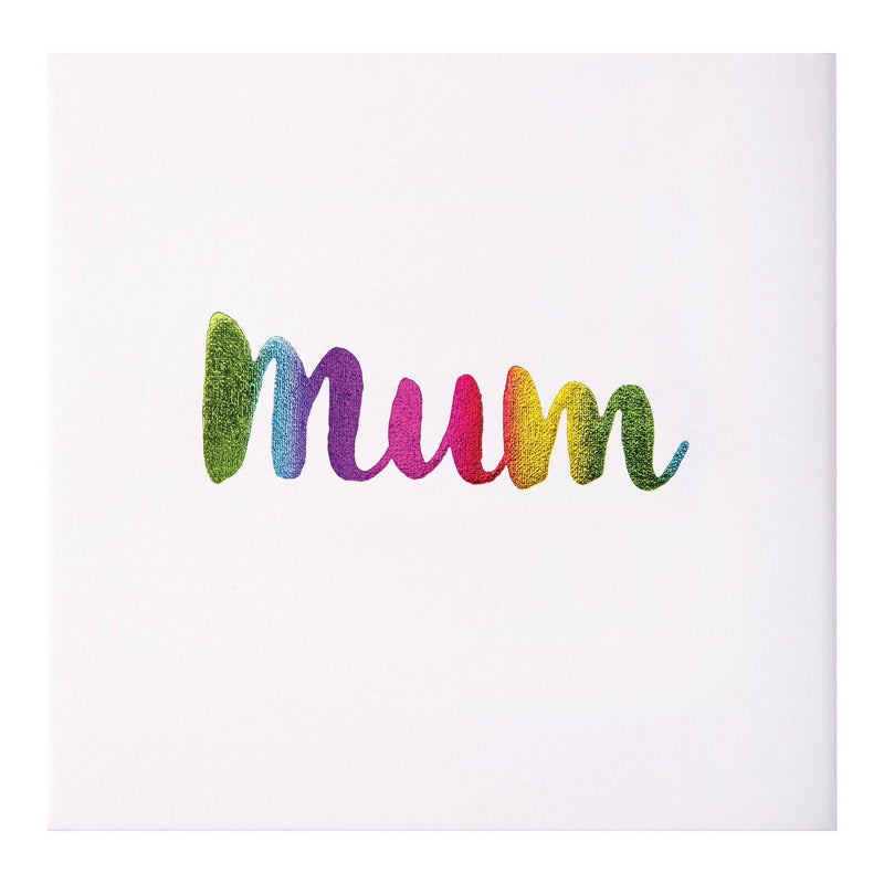 Zart DIY Foil Mother's Day Canvas 15 x 15cm Pack of 6-3