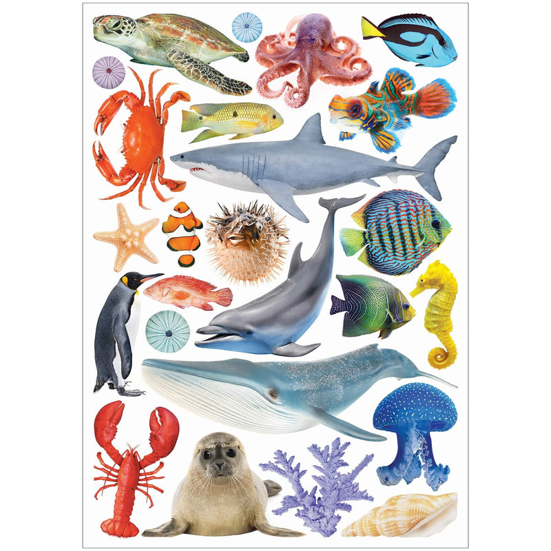 Zart Collage Collections Creatures Pack of 40 Printed Cut-Out Papers-5