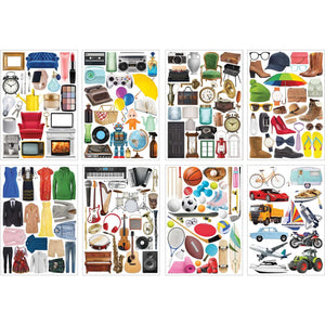 Zart Collage Collections Everyday Pack of 40 Printed Cut-Out Papers