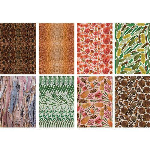 Selection of the plant pattern paper designs