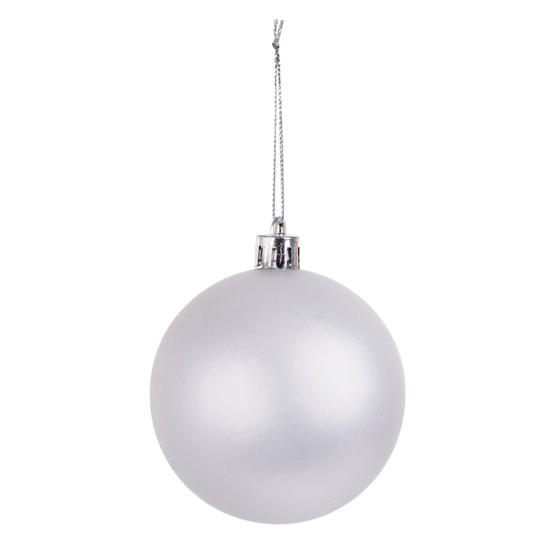 Zart Gold and Silver Baubles Pack of 10 Pre-Finished Metallic Craft Baubles-3