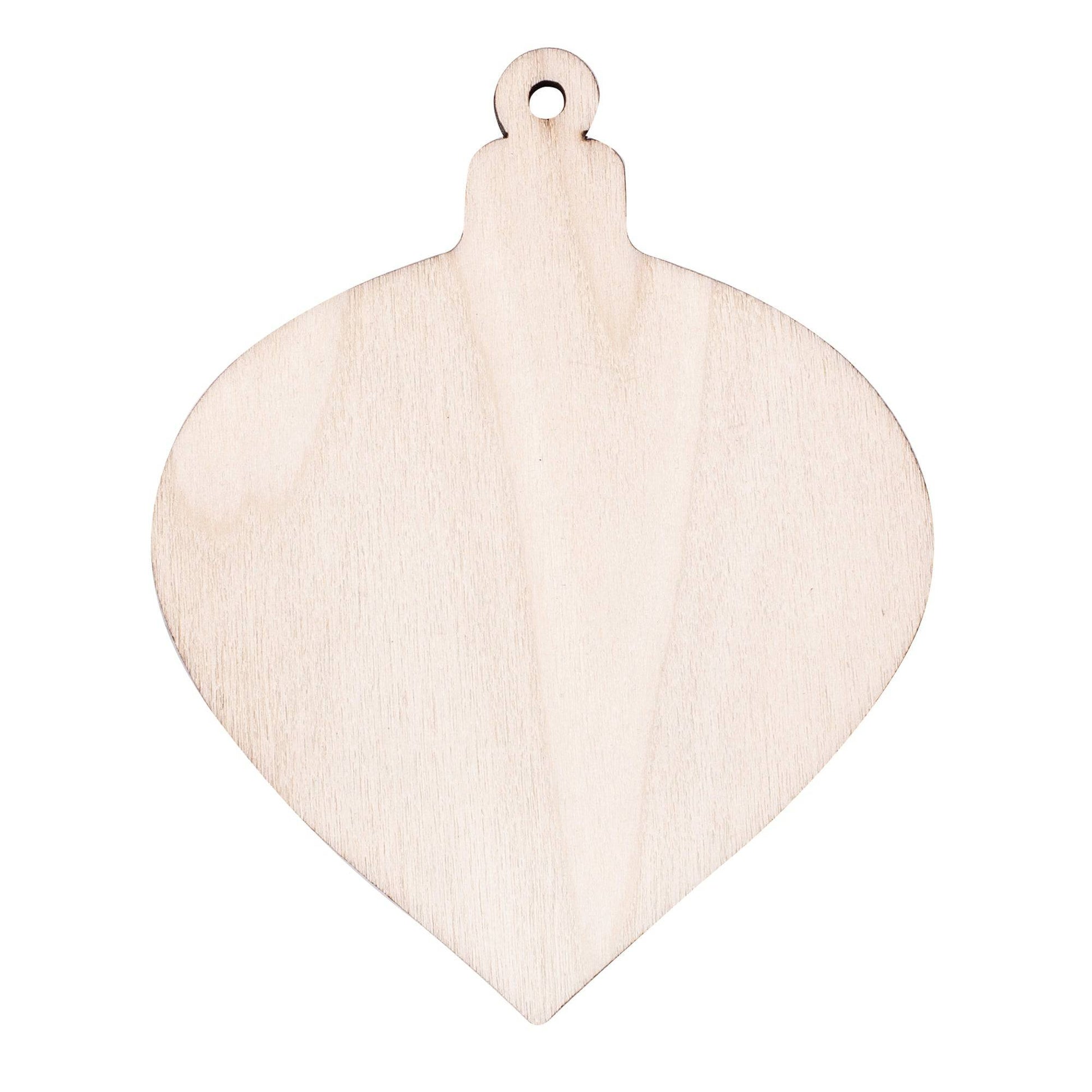 Zart DIY Wooden Christmas Ornaments Assorted Pack of 12-9