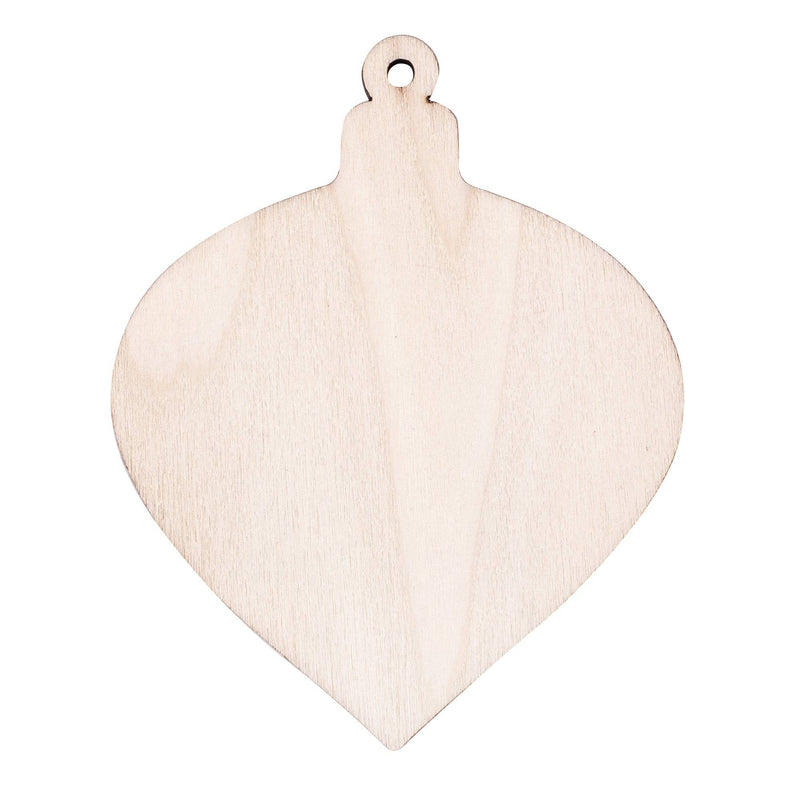 Zart DIY Wooden Christmas Ornaments Assorted Pack of 12-9