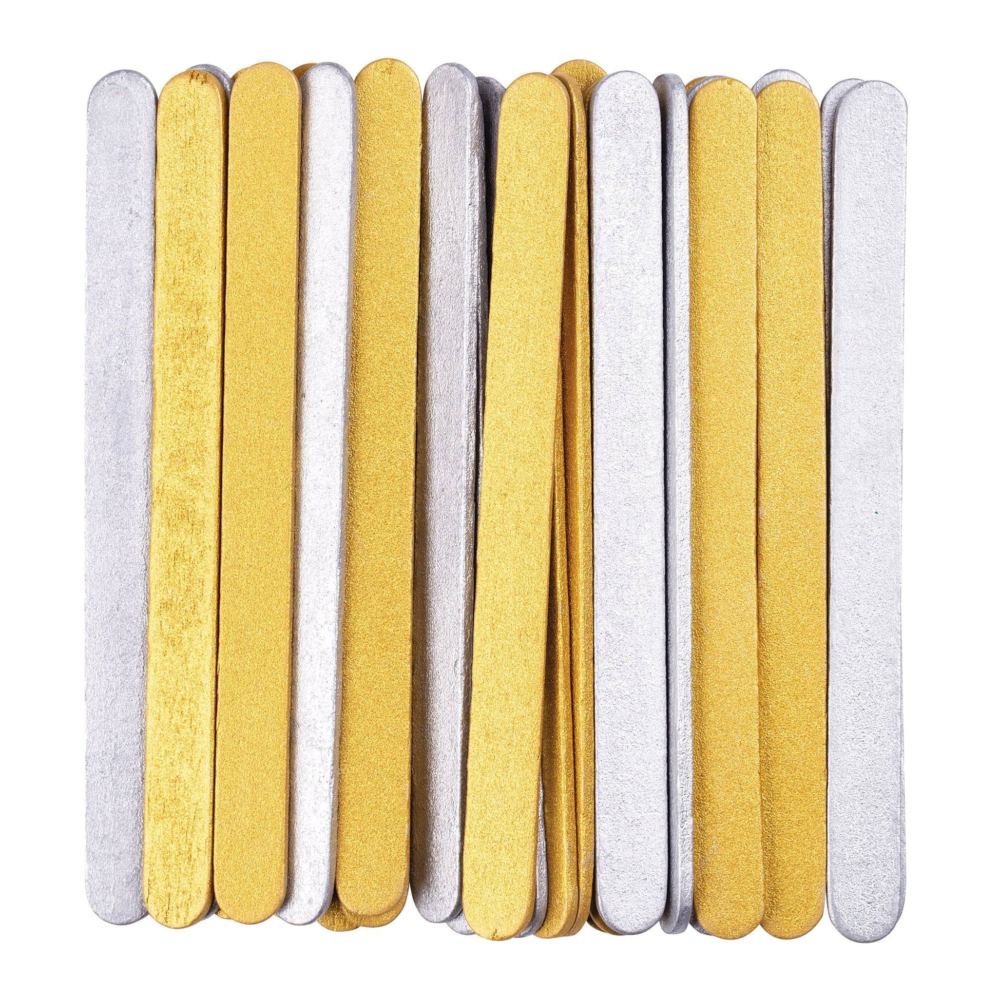Zart Popsticks Gold and Silver Pack of 100-2