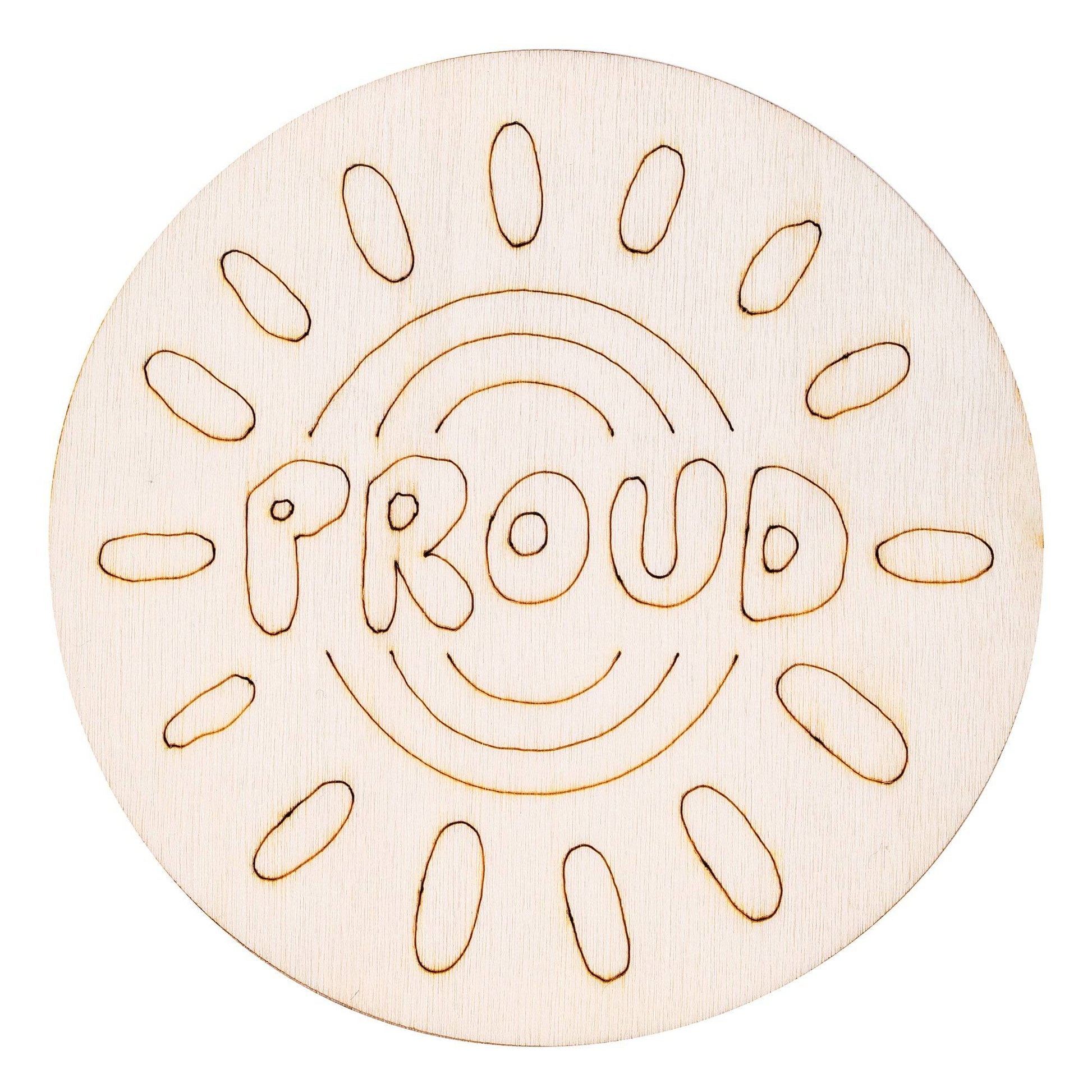 Zart Wooden Coasters NAIDOC Pack of 20-8