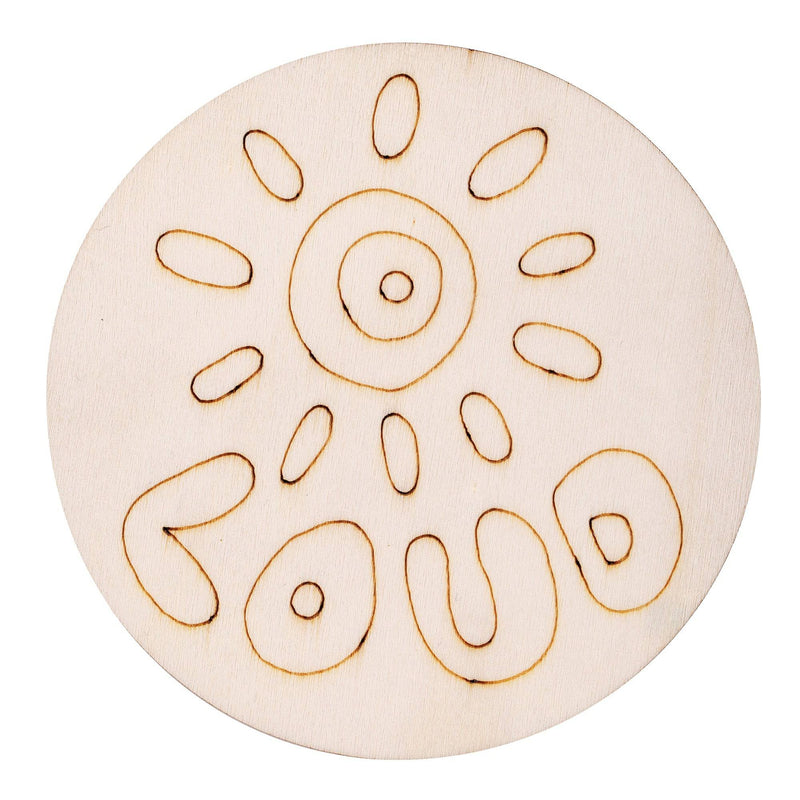 Zart Wooden Coasters NAIDOC Pack of 20-5