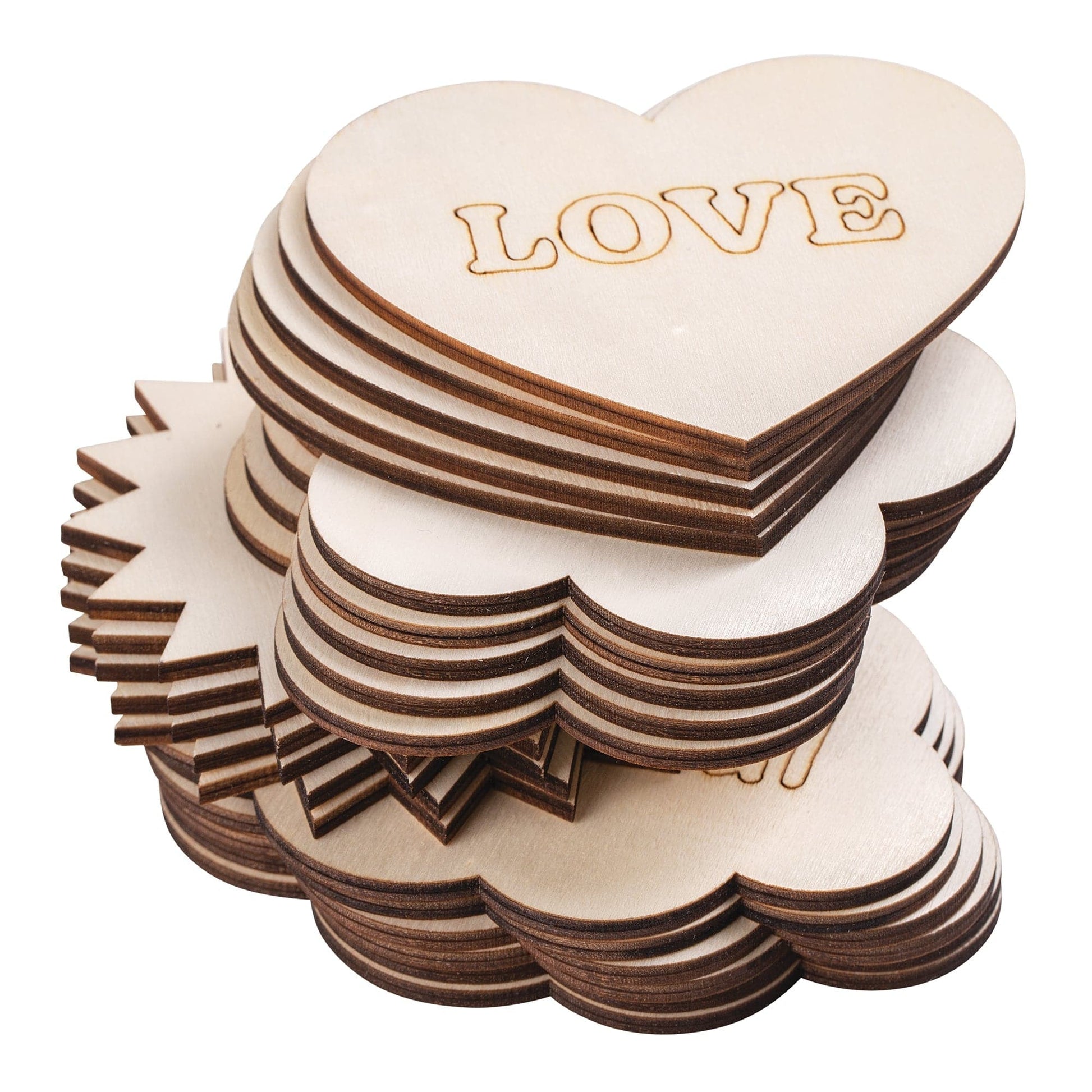 Zart Wooden Coasters Wellbeing Pack of 20-4