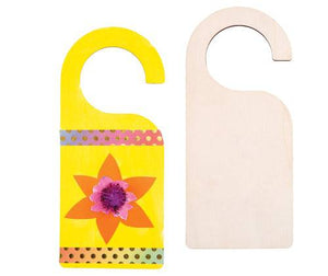 Zart Wooden DIY Door Hanger Pack of 5