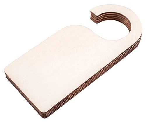 Zart Wooden DIY Door Hanger Pack of 5-5
