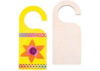 Zart Wooden DIY Door Hanger Pack of 5-4