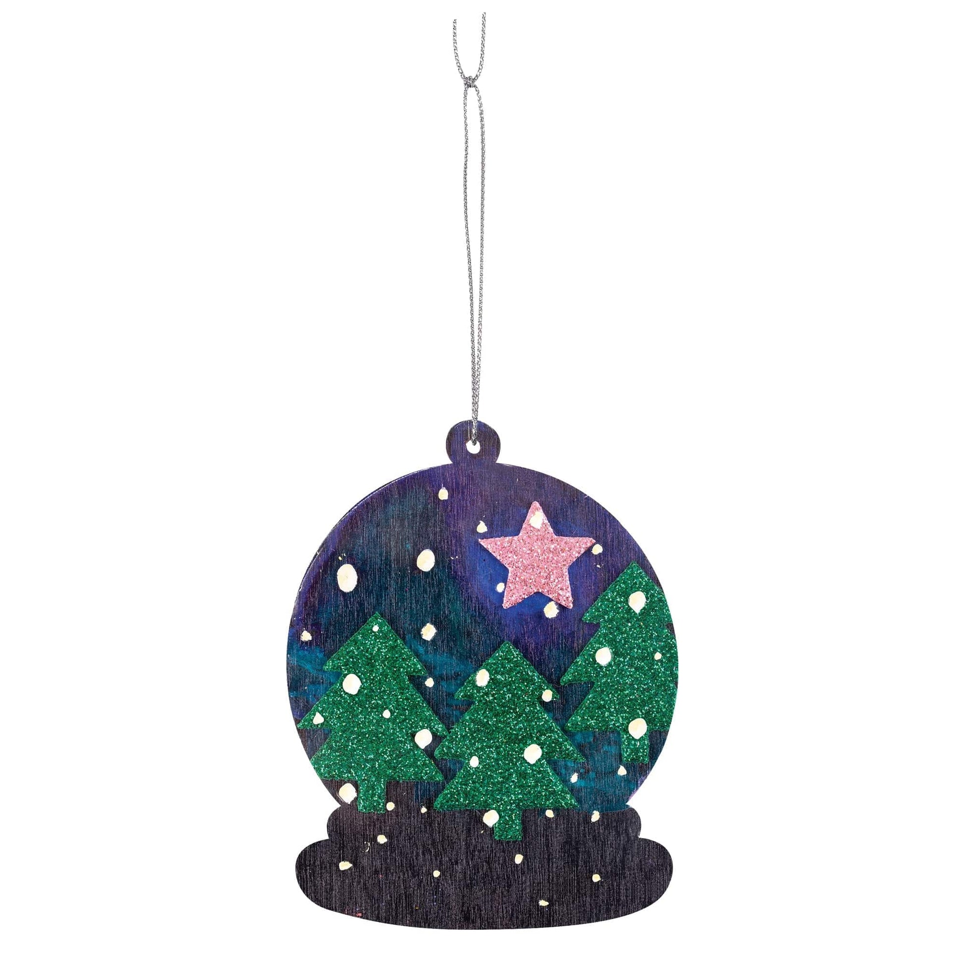 Zart Wooden Snow Globe Kit Pack of 20-4