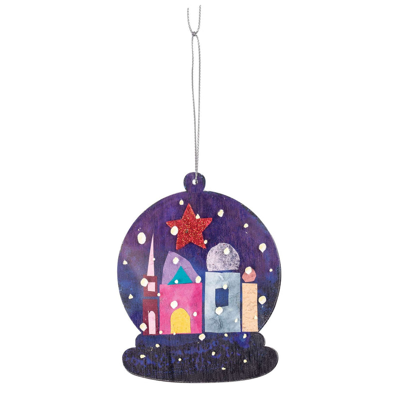 Zart Wooden Snow Globe Kit Pack of 20-3