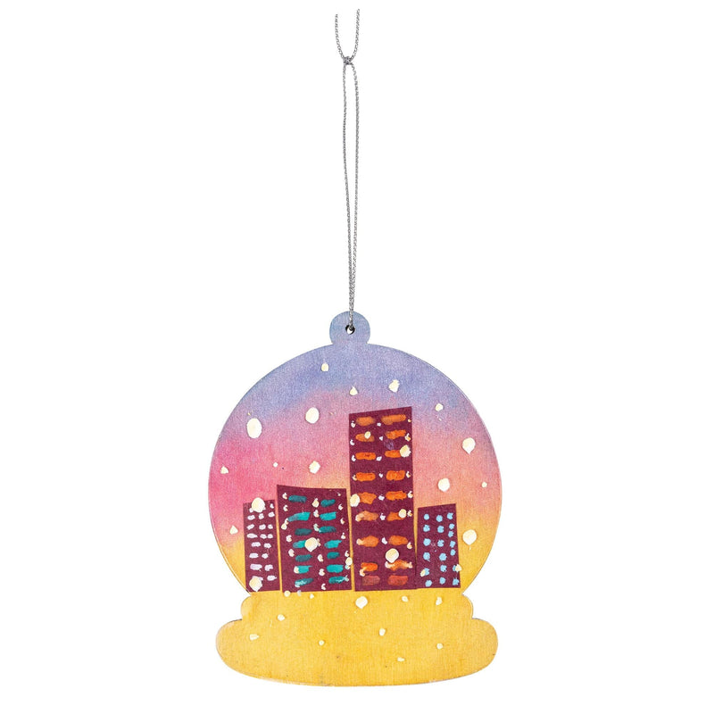Zart Wooden Snow Globe Kit Pack of 20-6