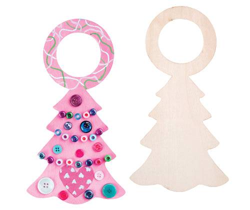 Zart Wooden Tree Door Hanger Pack of 5-1