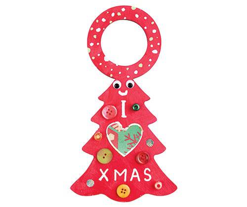 Zart Wooden Tree Door Hanger Pack of 5-4