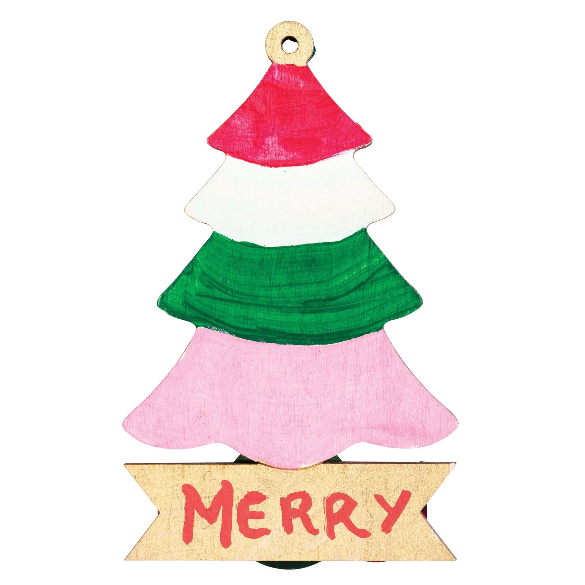 Zart Wooden Wreath and Tree with Banner Pack of 12-5