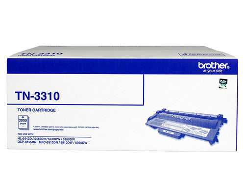 Brother Toner Cartridge TN3310 3000 Pages Black