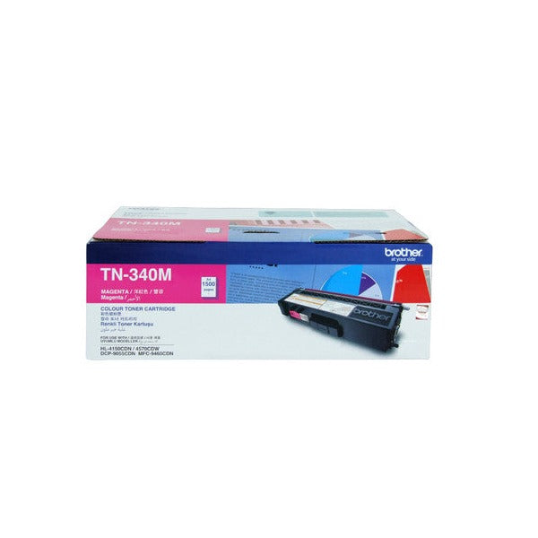 Brother Original Toner Cartridge TN340M 1500 Pages Magenta