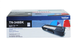 Brother High Yield Toner Cartridge TN348BK 6000 Pages Black