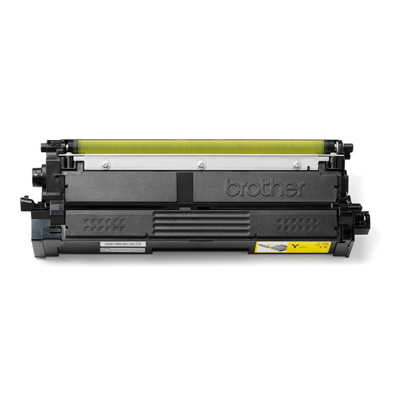 Genuine Brother TN-645XXLY shown out of its packaging against a plain background