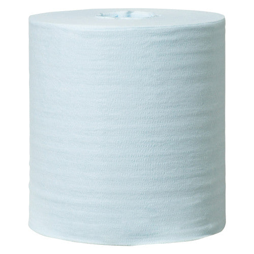 Tork Low Lint Cleaning Cloth Refill Rolls W10 Turquoise 200 Sheets Carton of 4