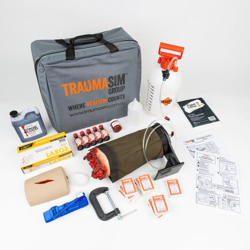 TRAUMASIM BLEED CONTROL TRAINER KIT - LEG