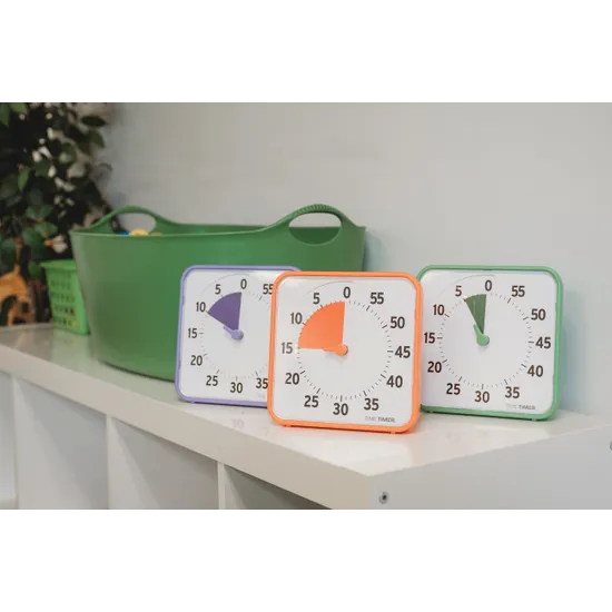 Time Timer Classroom Set of 3 Secondary Colours 19cm-5