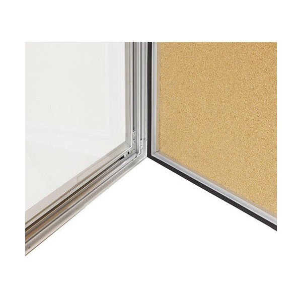 Visionchart TX6001 TX Notice Case Weather Resistant Cork Background (9-A4's) 820 x 1080mm