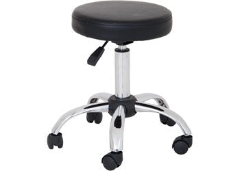 Ergerite Height Adjustable Stool with Castors and Padded Seat-1