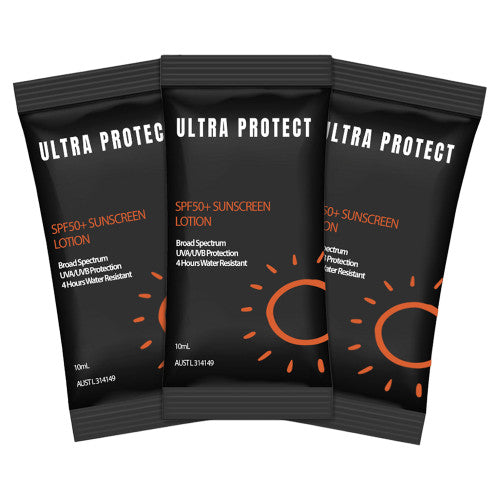 Ultra Protect SPF50+ Sunscreen Sachets 10ml Pack of 10