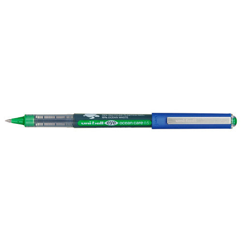Uni-Ball UB-150ROP Eye Ocean Care Micro Liquid Ink Rollerball Pen 0.5mm Green