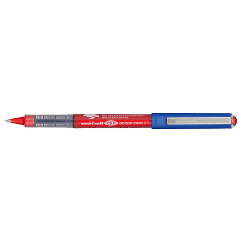 Uni-Ball UB-150ROP Eye Ocean Care Micro Liquid Ink Rollerball Pen 0.5mm Red