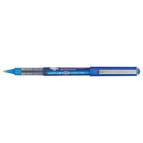 Uni-Ball UB-157ROP Eye Ocean Care Fine Liquid Ink Rollerball Pen 0.7mm Blue