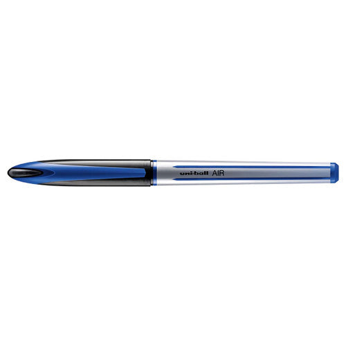 Uni-Ball UBA-188L Air Fine Liquid Ink Rollerball Pen 0.7mm Blue Box Of 12