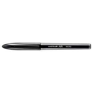 Uni-Ball UBA-188M Air Micro Liquid Ink Rollerball Pen 0.5mm Black Box Of 12