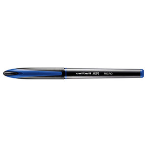 Uni-Ball UBA-188M Air Micro Liquid Ink Rollerball Pen 0.5mm Blue Box Of 12