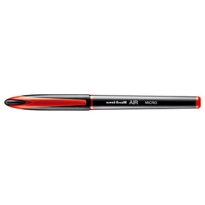 Uni-Ball UBA-188M Air Micro Liquid Ink Rollerball Pen 0.5mm Red Box Of 12