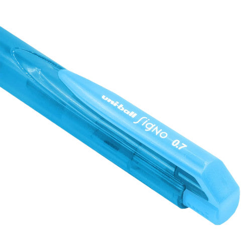 Uni-Ball UMN155-07 Signo RT1 Retractable Gel Pen Fine 0.7mm Light Blue