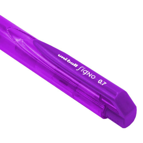 Uni-Ball UMN155-07 Signo RT1 Retractable Gel Pen Fine 0.7mm Violet