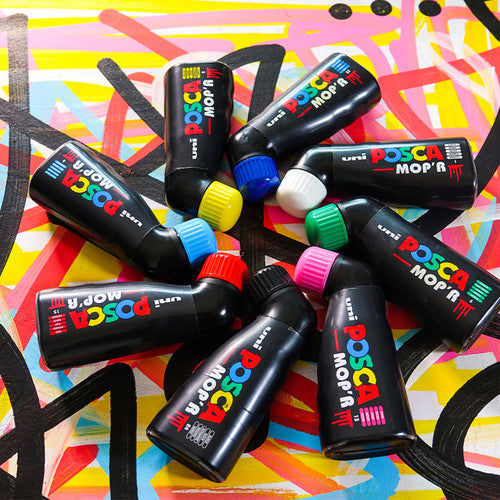 Posca PCM-22 MopR Marker Pen Round Tip Assorted Pack of 8
