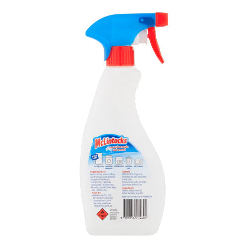 Vanilla Fresh All Purpose Cleaner Spray Bottle 500ml Case of 6