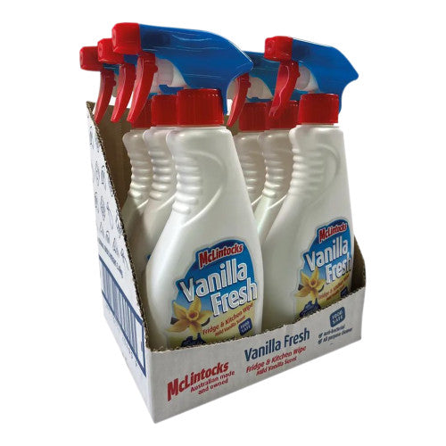 Vanilla Fresh All Purpose Cleaner Spray Bottle 500ml Case of 6