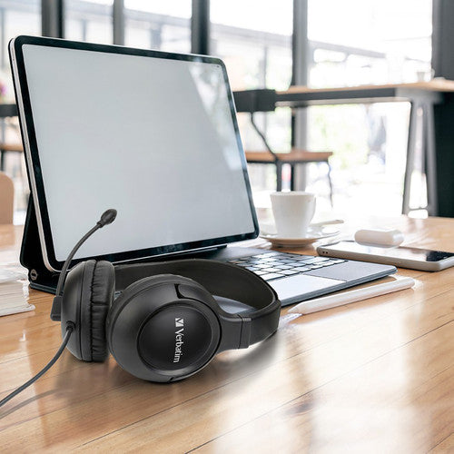 Verbatim Headset with Noise Cancelling Microphone Black