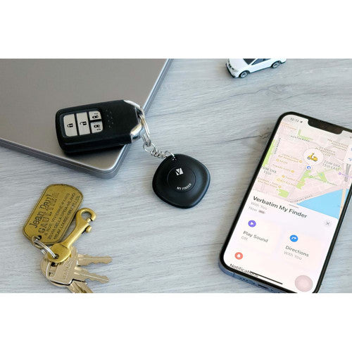 Verbatim My Finder Bluetooth Tracker for iOS Black