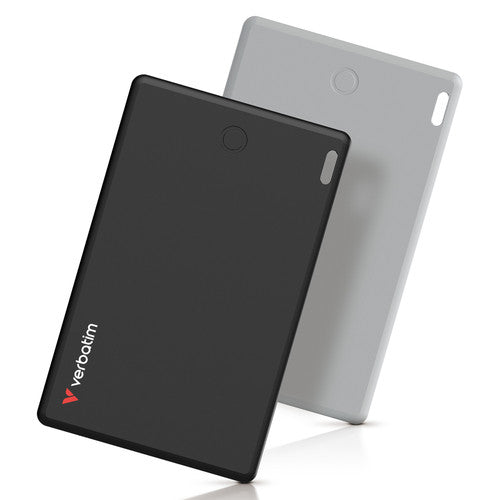 Verbatim My Finder Card Bluetooth Tracker Black Silver Pack of 2