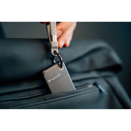 Verbatim Pocket SSD USB 3.2 Gen 2 1TB Black/Grey