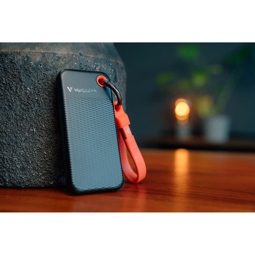 Verbatim Pocket SSD USB 3.2 Gen 2 1TB Black/Red